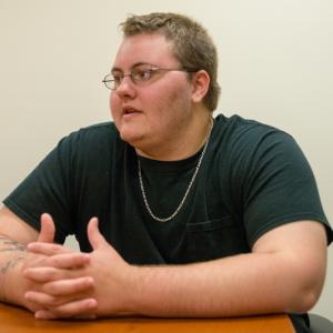 Chase Marcus Philbrook is 21 years old, a young woman who became a man, with all the courage of a lion. (Photo by Ron Hawkes)