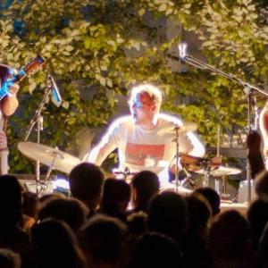 Maine’s favorite island band, Toughcats in action. Courtesy Toughcats