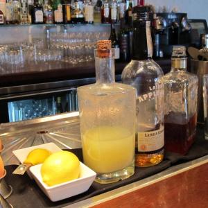 The 207 Sour cocktail’s ingredients. (Photo by Kay Stephens)