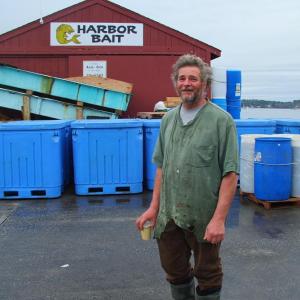 Kelo Pinkham, who works at Atlantic Edge Lobster, said he’d rather be shrimping. SUZI THAYER/Boothbay Register