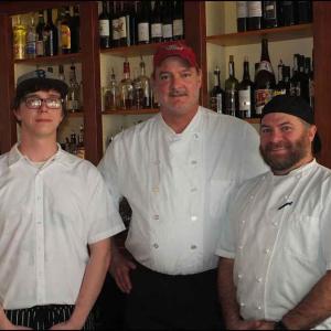From left, the chefs at Shepherd's Pie. (Photo by Chris Wolf)