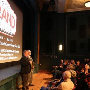 Preliminaries before the premiere. Courtesy Dan Lambert/MPBN