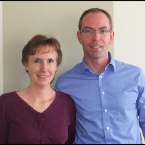 Kim and Michael Gallagher, physical therapists at Continuum Physical Therapy. (Photos by Chris Wolf)