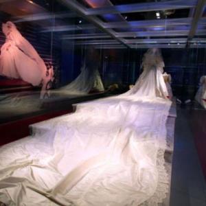 Princess Diana’s iconic Royal Wedding Gown on loan to the Cincinnati Museum Center. Photo courtesy of Arts and Exhibitions International