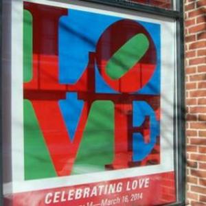Free Robert Indiana Love exhibition Feb. 15. (Photo courtesy Farnsworth Art Museum)