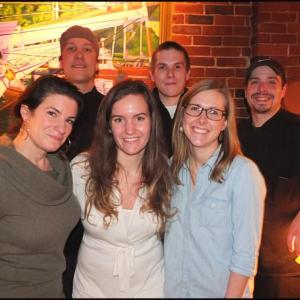 The Peter Ott's crew, front row left to right: Alicia Landi, Alexandria Landi and Abigale Jones. Back Row left to right: Peter Masin-Peters, Jessie Eustis and Ed Maldonado. (Photos by Chris Wolf)