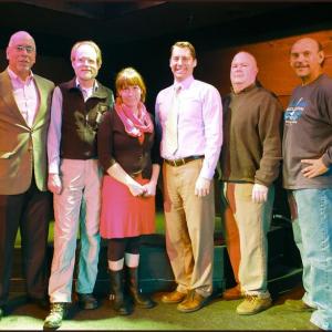 Members of the Rockland Main Street board of directors left to right: Gordon Page, Kathryn Alex, Jeff Charland, Glenn Billington and Paul Benjamin. (Photos by Chris Wolf)