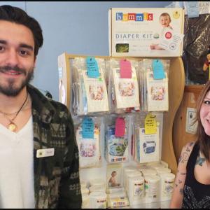 Kody Pendleton and Whitney Carpentier, of Clean Bee Laundry. (Photos by Chris Wolf)