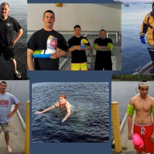 Midcoast firefighters, and police officers, have been having fun with a springtime version of a polar plunge challenge that’s gone viral. And from what we can see, and hear, on the videos, the water out there is still WICKED COLD!