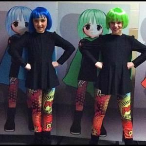 Left to right: Kelsey Guinn, Paige Chester, Carrie Long and Elise Mahar