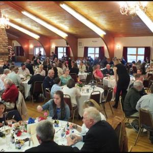 A packed house attended the annual Coast guard Appreciation Dinner at the Elks Lodge Friday, May 2. (Photos by Chris Wolf)