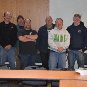 Rockport Public Works crew: James Miller, Mike Young, Russell Fuller, Darryl Libby, James Aldus, Steve Beveridge, Greg Howard and Kevin Grierson. (Photo by Lynda Clancy)