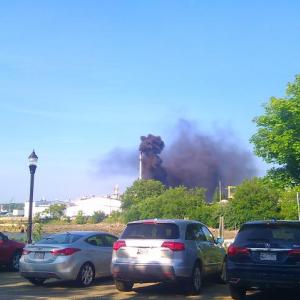 FMC BioPolymer apologized to the community for its July 22 soot cloud that settled over the harbor and boats.
