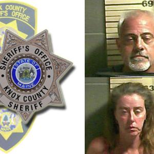 Donald Demmons and Sherrie Demmons of Warren. (Courtesy Knox County Jail)