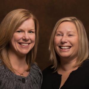 Pam Fowles, left, and Jo Geddis.