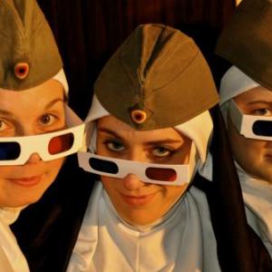 ‘Nunsense’ is Habit Forming with Jennifer Maher, Leah Elizabeth Smith and Alex Clausen. (Photo courtesy of Sarah Joy.)
