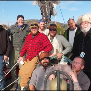 The Appledore’s southbound delivery crew (left to right) are Duryea Decker Griffith, Steve West, Tom Hollyday, Drew Salsibuty, Jan Lane Tullos, Kenneth Derek Hoffmann, Dylan Salzman, Jeff Salzman and John McKean. (Photos by Chris Wolf)