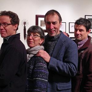 Åarhus’ remaining partners, from left, Richard Mann, Willy Reddick, Wes Reddick and Mark Kelly. (Photo by Alan Crichton)