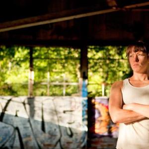 A shot from the documentary short, "Liz". Liz's journey through homelessness, despair and a fight for life changes when she surrenders to self-love, peace and amateur boxing. (Still courtesy Wonder Dog Films)