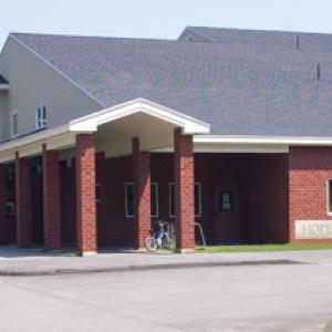 Hope Elementary School is located at 34 Highfield Road, off Route 235 (Buzzell Hill Road). (Courtesy Hope Library)