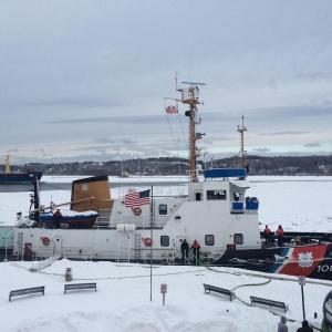 The Thunder Bay (Photo courtesy U.S. Coast Guard Petty Officer 3rd Class Ali Flockerzi)