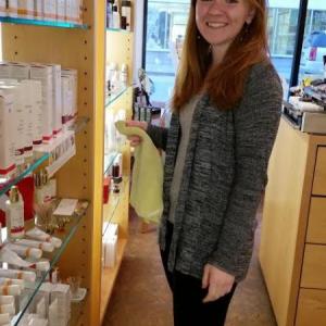 Trekkers’ student Laken Fournier is completing a SEED internship at RHEAL Day Spa in Rockland.