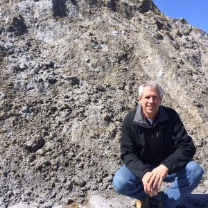 Greg Blackwell, road, sand, Rockland Public Services