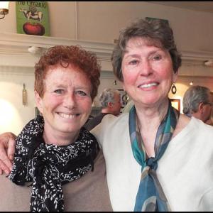 From left, Thomaston Dog Park Association Vice President Jane Farthing and President Polly Armstrong. (Photos by Chris Wolf)