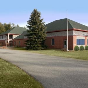 An artist’s rendering of the future P.A.W.S. Animal Adoption Center on John Street in Camden.