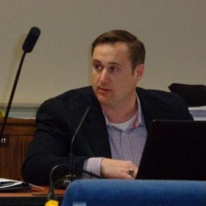 Rockland City Manager James Chaousis seeks direction from the council.