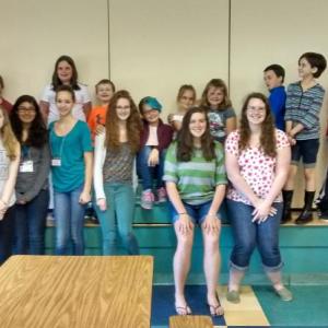 Students in the Big Brothers Big Sisters school-based mentoring program at Rockland's South School. Oceanside High School students serve as mentors for elementary school students.