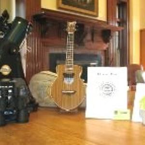 Wide variety of passes, and instruments to loan. (Photo courtesy of Rockland Public Library)