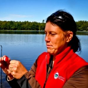 Fishing at BOW weekend (Photo courtesy of UMaine)