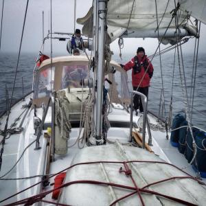 Aboard the Rocinante (Photo courtesy of Teresa Carey)