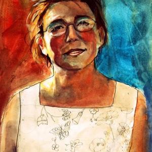 Terri (Portrait by Ken Foster)