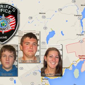 (Photos courtesy Waldo County Sheriff’s Department)