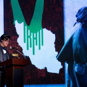 Rafi Baeza presenting at PechaKucha in November 2015. (All photos courtesy Michael O’Neil)