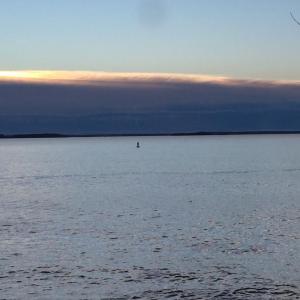 front going out to sea