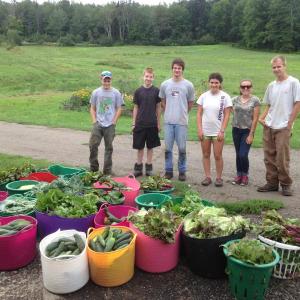 The 2015 teen agricultural crew
