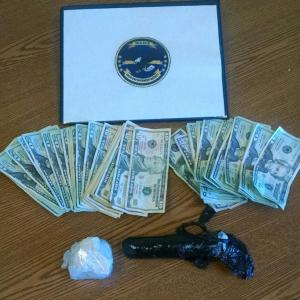 Heroin and money from the second bust in Bangor today.
