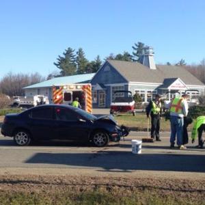 Monday morning crash on Route 90 tied up traffic flow for 30 minutes.