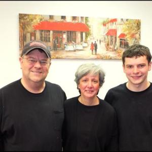 John, Mary and Eddie McCluskey of Camden House of Pizza, 12 Mechanic St. in Camden. (Photos by Chris Wolf)