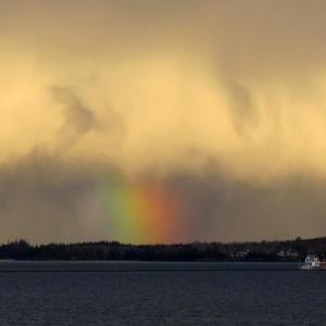 The Rockland Breakwater.