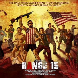 Comic artist and cast member David Snider created this poster for the new crowd-funded indie movie Range 15, which is described as a zombie comedy with combat veterans reflecting the real, non-Hollywood-filtered attitude, language, camaraderie and humor they all shared. In other words, this is not your mother’s zombie movie, and the trailer is NSFW. (Courtesy David Snider)