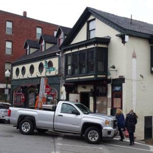 Renovations are still underway inside as the former Cappy’s Chowder House transforms into the new Sea Dog Brewing Co. (Photo courtesy Beth Jensen via Midcoast Eating and Drinking Society)