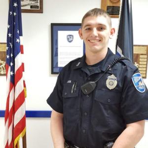 Addison Cox has joined the Rockland Police Department as a patrol officer. (Photo courtesy of Rockland Police Department)