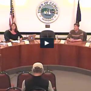 Watch the Camden Select Board candidates forum, pictured above, by clicking here: http://www.townhallstreams.com/locations/camden-me/events/32728/camden_town_hall
Voters are encouraged to watch it thoroughly before casting votes tomorrow, June 14.
