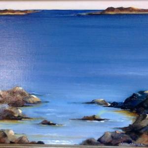 Oil on canvas by Nancy T. Baker