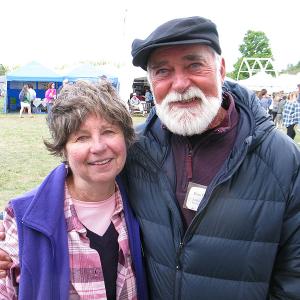 Ron and Cheryl Cowan are two of the many exhibitors that return to Common Ground Fair in Unity each fall. (Photos by Faith Diaz)