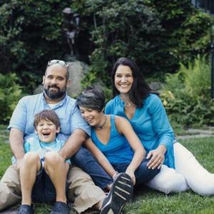 Kathleen Meil and family.